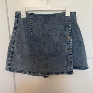 Flying Tomato Denim Skort